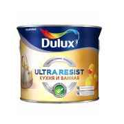 Краска в/д Dulux Ultra Resist Кухня и Ванная П/МАТОВАЯ BW 2,5л