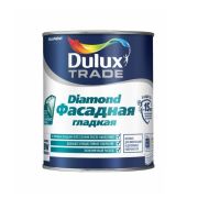 Краска в/д Dulux Trade Фасадная Гладкая мат. BW 1л