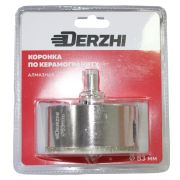Коронка DERZHI алмазная по керамогр 83мм 8307-009