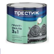 Грунт-эмаль по ржавчине серая 1,9кг Престиж