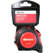 Рулетка DERZHI 3мх16мм с фикс.каучук 8416-003