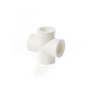 Крестовина 20 пропилен LAMMIN Белая