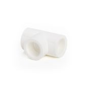 Тройник 40 пропилен LAMMIN Белый