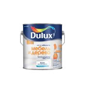 Краска в/д Dulux д/дерева, ЛДСП,МДФ мат BW 2л