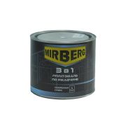 Грунт-эмаль 3в1 по ржавчине белая RAL9003 1,9кг MIRBERG