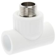 Тройник 20х1/2 нар. резьба Валфекс