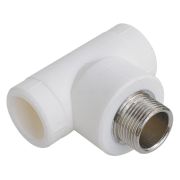 Тройник 25х3/4 нар. резьба Валфекс