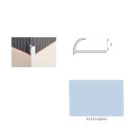 Уголок наружный 8мм Голубой