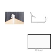 Уголок внутренний 8мм Белый