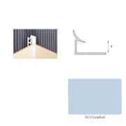 Уголок внутренний 8мм Голубой