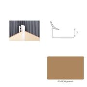 Уголок внутренний 8мм Капучино