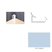 Уголок внутренний 10мм Голубой