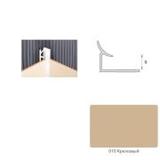 Уголок внутренний 10мм Кремовый