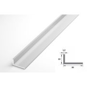 Профиль уголок 20*10*1,2 Уп 05,2000,500