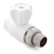 Кран для радиатора прямой 20х1/2 РТП