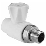 Кран для радиатора прямой 25х3/4 РТП