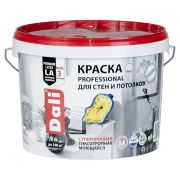 Краска ВД DALI Professional 3 д/стен и потолков А 9л Рогнеда