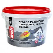 Краска рез. для кровли DALI красно-кор 3кг Рогнеда
