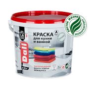 Краска ВД DALI для кухни и ванной база А 0,9л