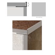 Угол РП-АКП-03-12 2,7м светло-серый глянец