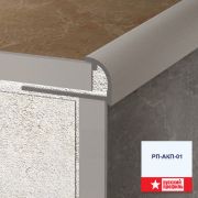 Угол РП-АКП-01 2,7м анод.серебро матовый
