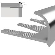 Угол РП-АКП-02 (гибкий) 2,7м анод.серебро глянец