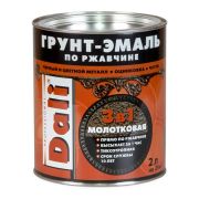 Эмаль молотковая Рогнеда DALI 2л Коричневая