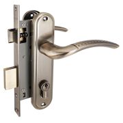 Замок врезной АЛЮР 132/1 АВ ст.бронза