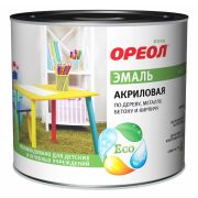 Эмаль белая глянцевая Ореол 2,5кг
