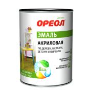 Эмаль белая матовая Ореол 1кг