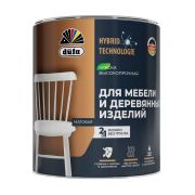 Эмаль акрил. Дюфа ДЛЯ МЕБЕЛИ И ДЕРЕВЯНЫХ ПОВЕРХ. 0,75 07651
