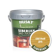 Антис HUSKY SIBIRIAN ЭКО-ЛАЗУРЬ п/м дуб светл 0,9л АКЦИЯ!!!