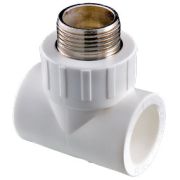 Тройник 20х1/2 нар резьба пропилен Валтек