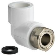 Уголок 20х3/4 с накидной гайкой пропилен Валтек