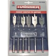 Набор сверл перовых (12,14,16,18,20,22мм) Haisser HS103326
