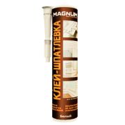 Клей-шпатлевка MAGNUM монтажная акрил.белая 300мл