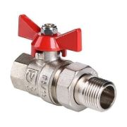Вентиль шар. VALTEC бабочка 25 с американкой г/ш