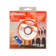 Диск алмазный TURBO 115х22мм HAISSER HS110005