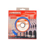 Диск алмазный TURBO 150х22мм HAISSER HS110010