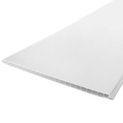 Панель пластиковая 0,25х2,7м белая мат ВЕК