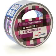 Лента алюминиевая 50мм х 25м Klebebander 50мк