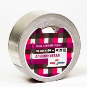 Лента алюминиевая 50мм х 50м Klebebander 50мк