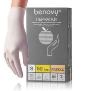 Перчатки смотровые нитриловые BENOVY S TOP Glove