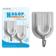 Крючки самокл. Эконом BL микс SM27-202 Мультидом
