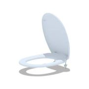 Сиденье для унитаза с мет.креплением Ани WS0210