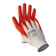 Перчатки BOXER 2301 оранж.нитрил покр