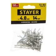 Заклепки 3120-40-14 STAYER PROFI алюмин. 4х14мм