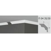 Плинтус потолочный Де-Багет П04 35/30 М-35