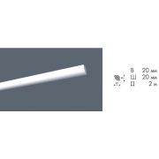 Плинтус потолочный 2м ММ 20*20