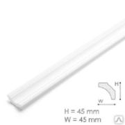 Плинтус потолочный 2м МХ 45*45